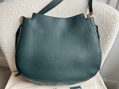 Mulberry Green Iris Hobo (RRP £1,350)