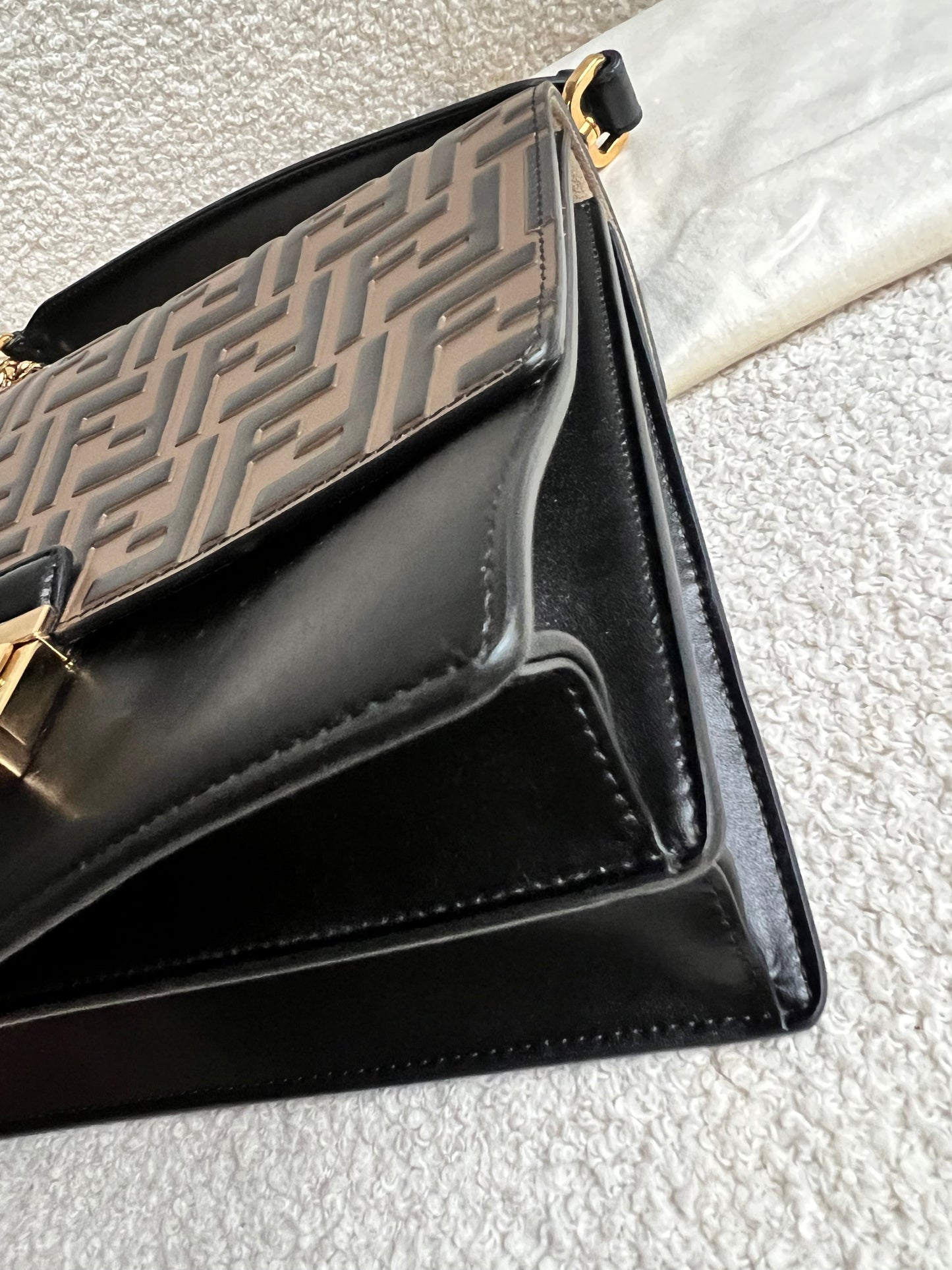 Fendi Medium Kan U Zucca Monogram