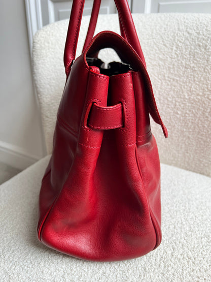Mulberry Red Bayswater (RRP £1095)