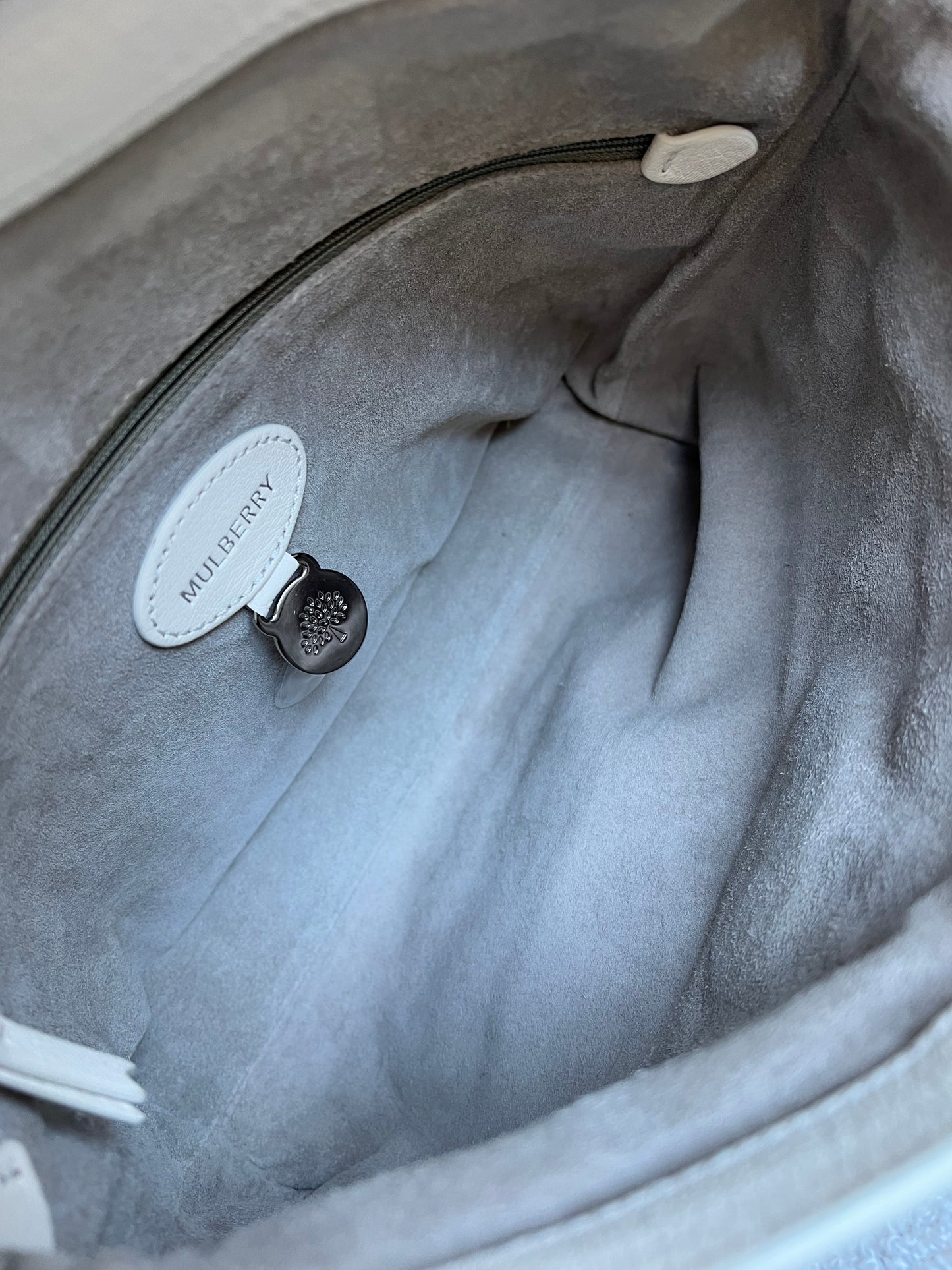 Mulberry Marshmallow Clemmie Clutch (RRP £695)