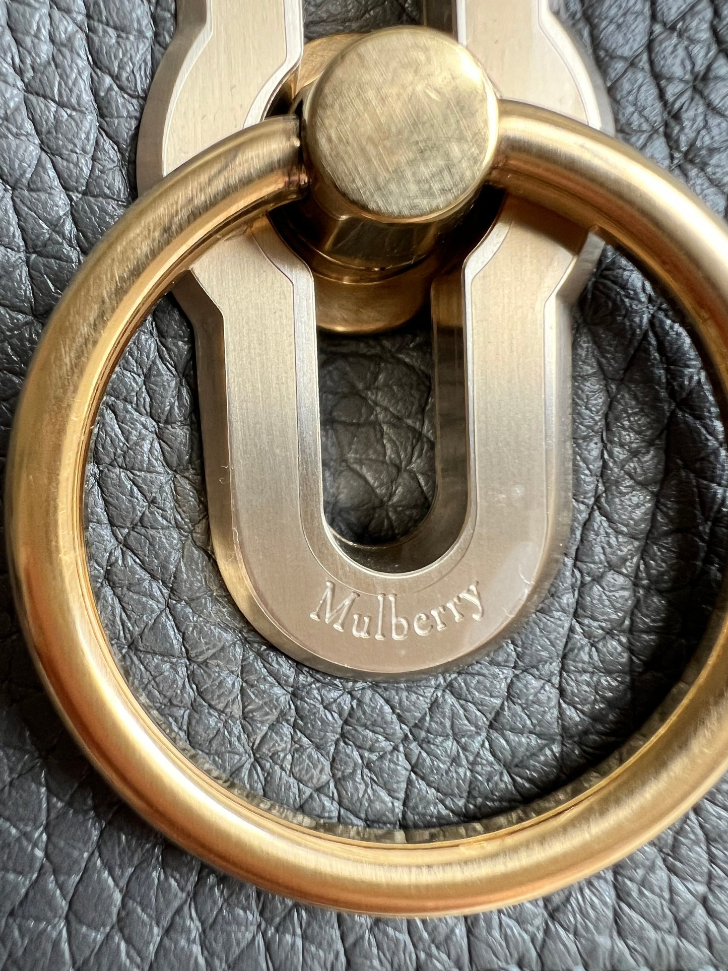 Mulberry Grey Soft Amberley Satchel (RRP £1,195)