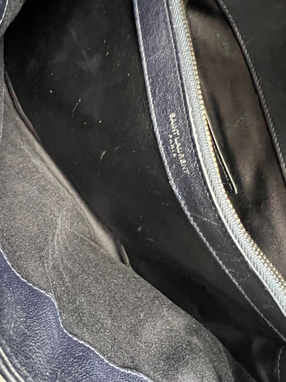 Yves Saint Laurent (YSL) Navy Large College (RRP £2,280)