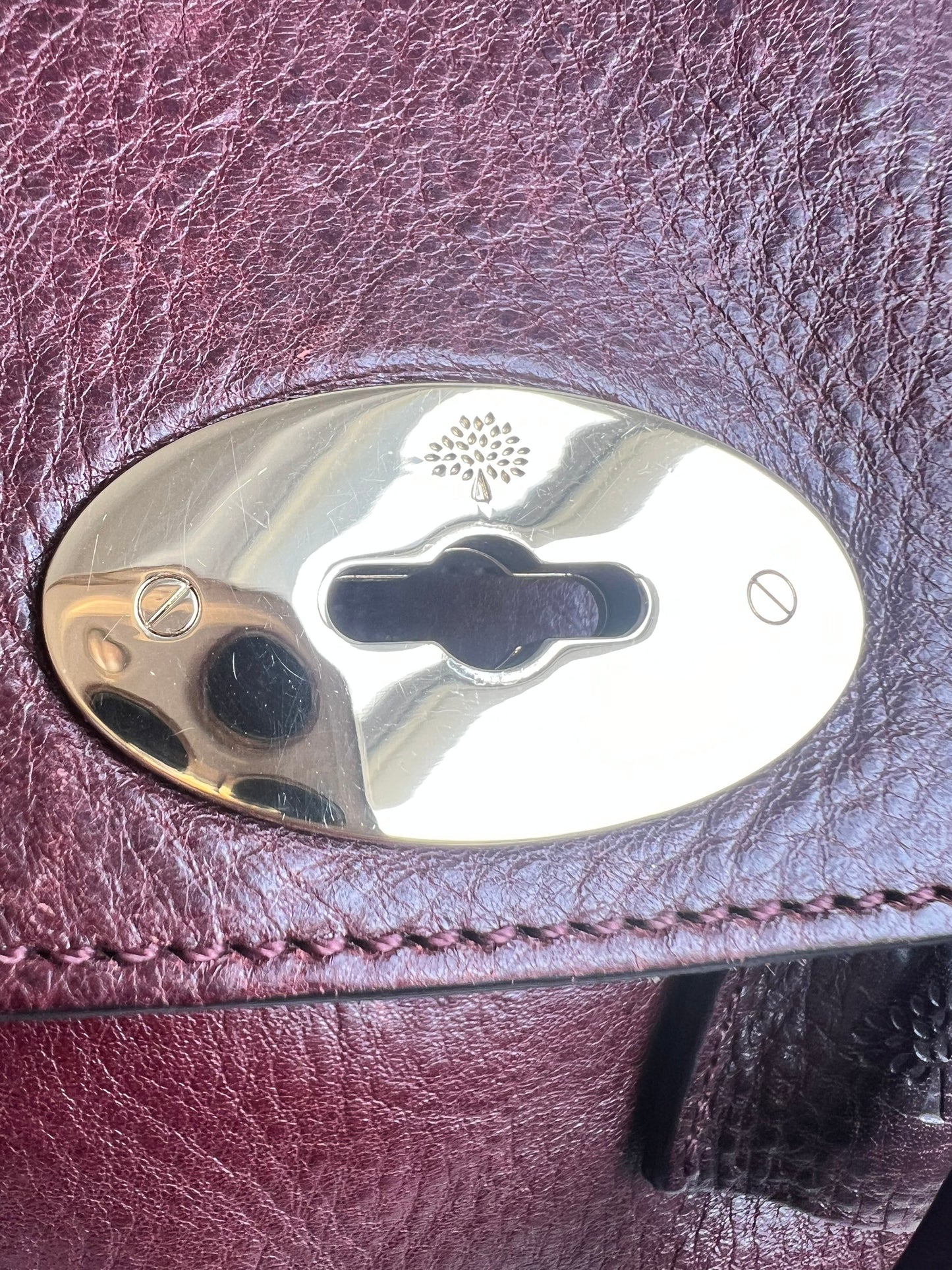 Mulberry Oxblood Mini Cara Backpack (RRP £850)