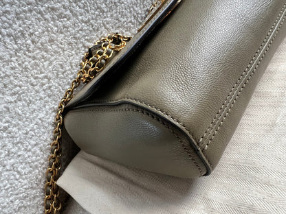 Mulberry Linen Regular Lily with Gold Hardware (RRP £995)