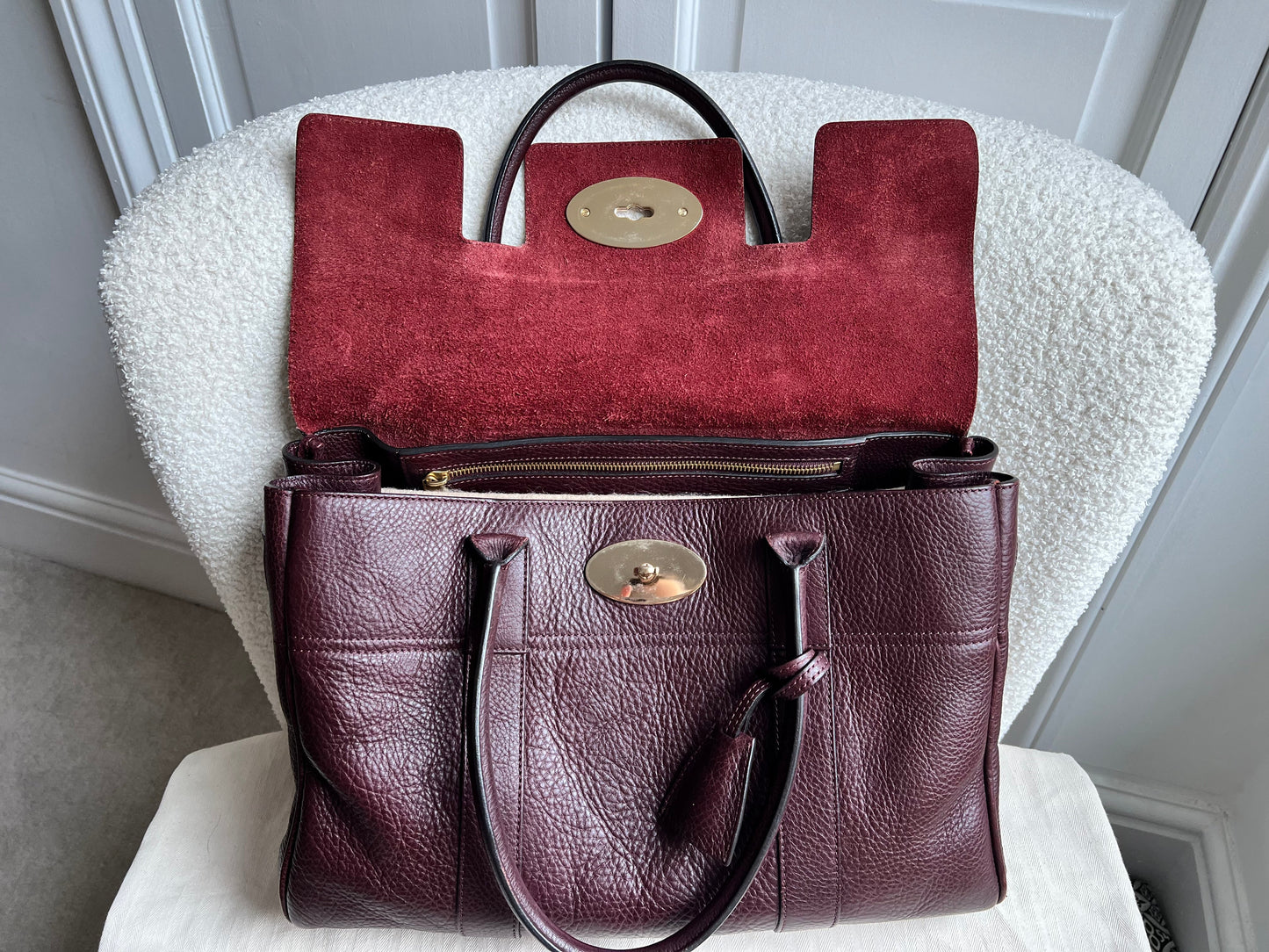 Mulberry Oxblood Bayswater (RRP £1095)