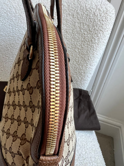 Gucci GG Bree Canvas Shoulder Bag