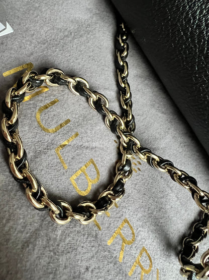 Mulberry Black Medium Lily with Gold Hardware (RRP £1195)