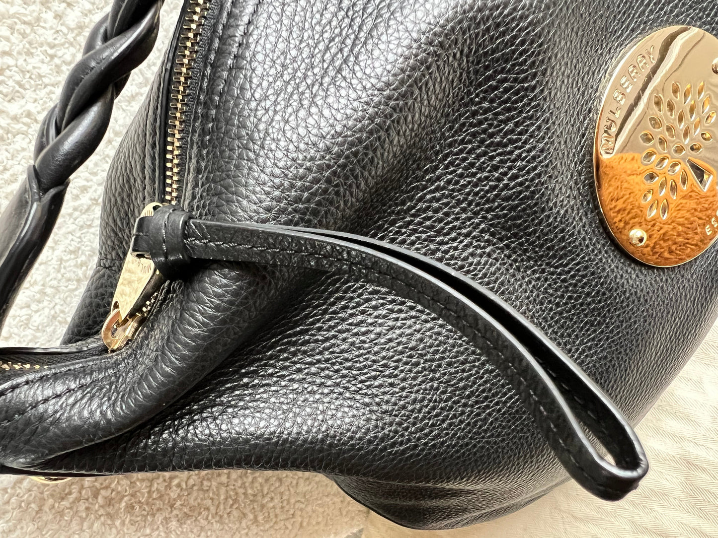 Mulberry Black Daria Hobo (RRP £795)