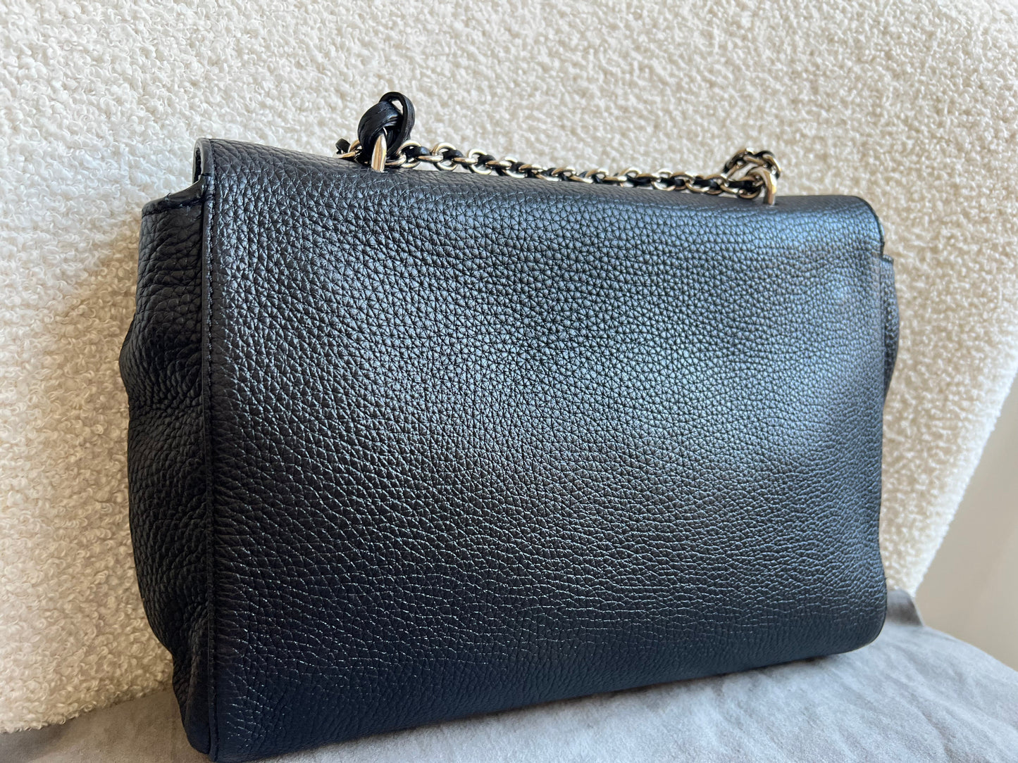 Mulberry Black Medium Lily with Silver Hardware (RRP £1095)