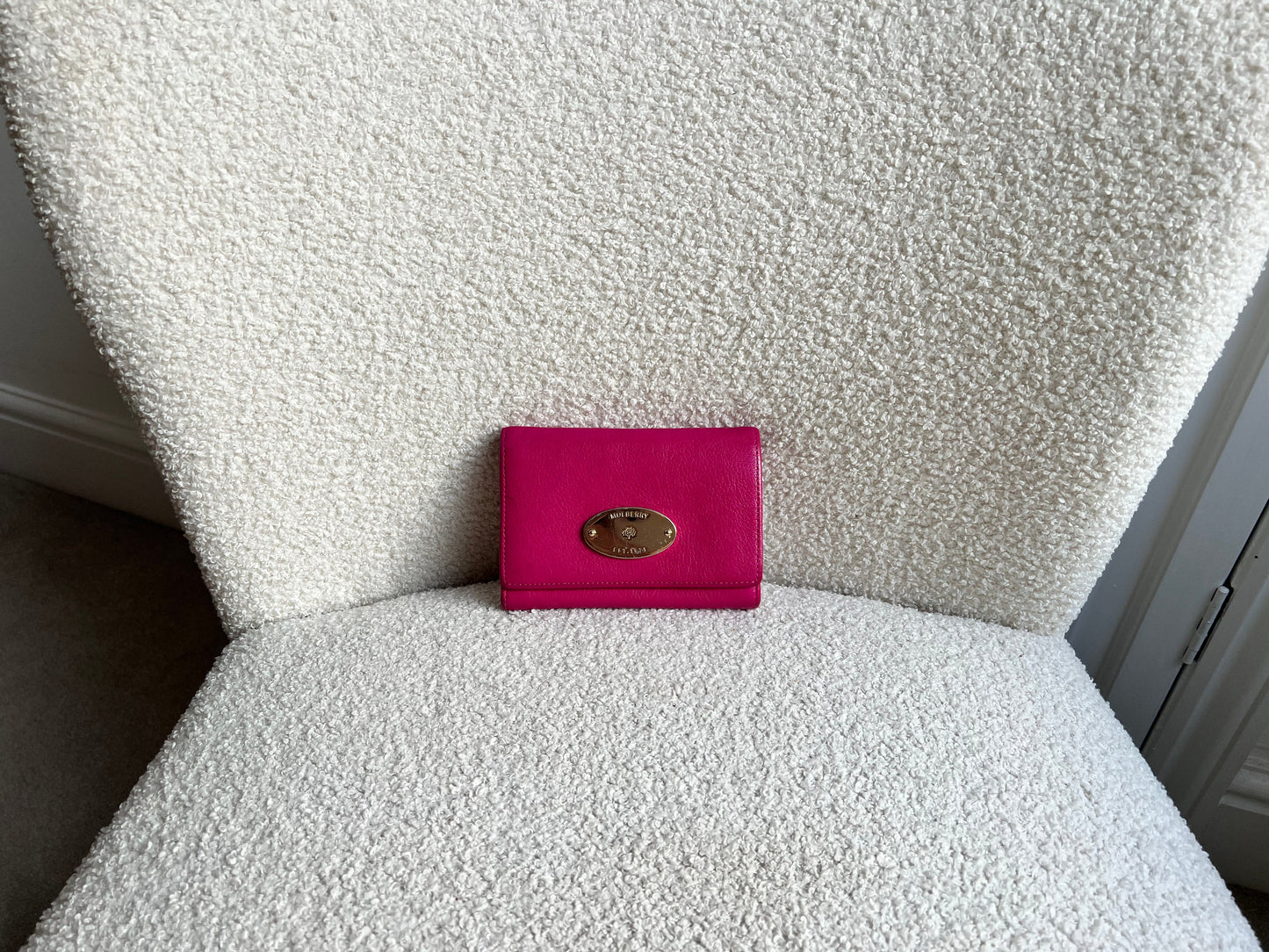 Mulberry Pink French Purse (RRP £275)