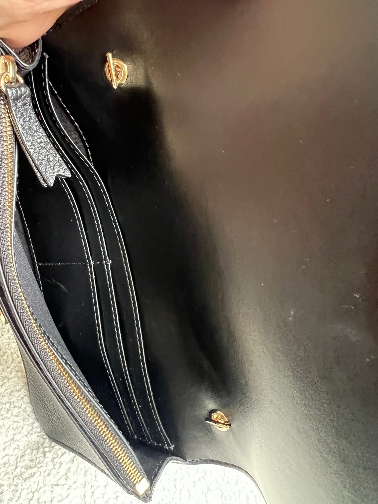 Mulberry Black Bayswater Clutch (RRP £495)