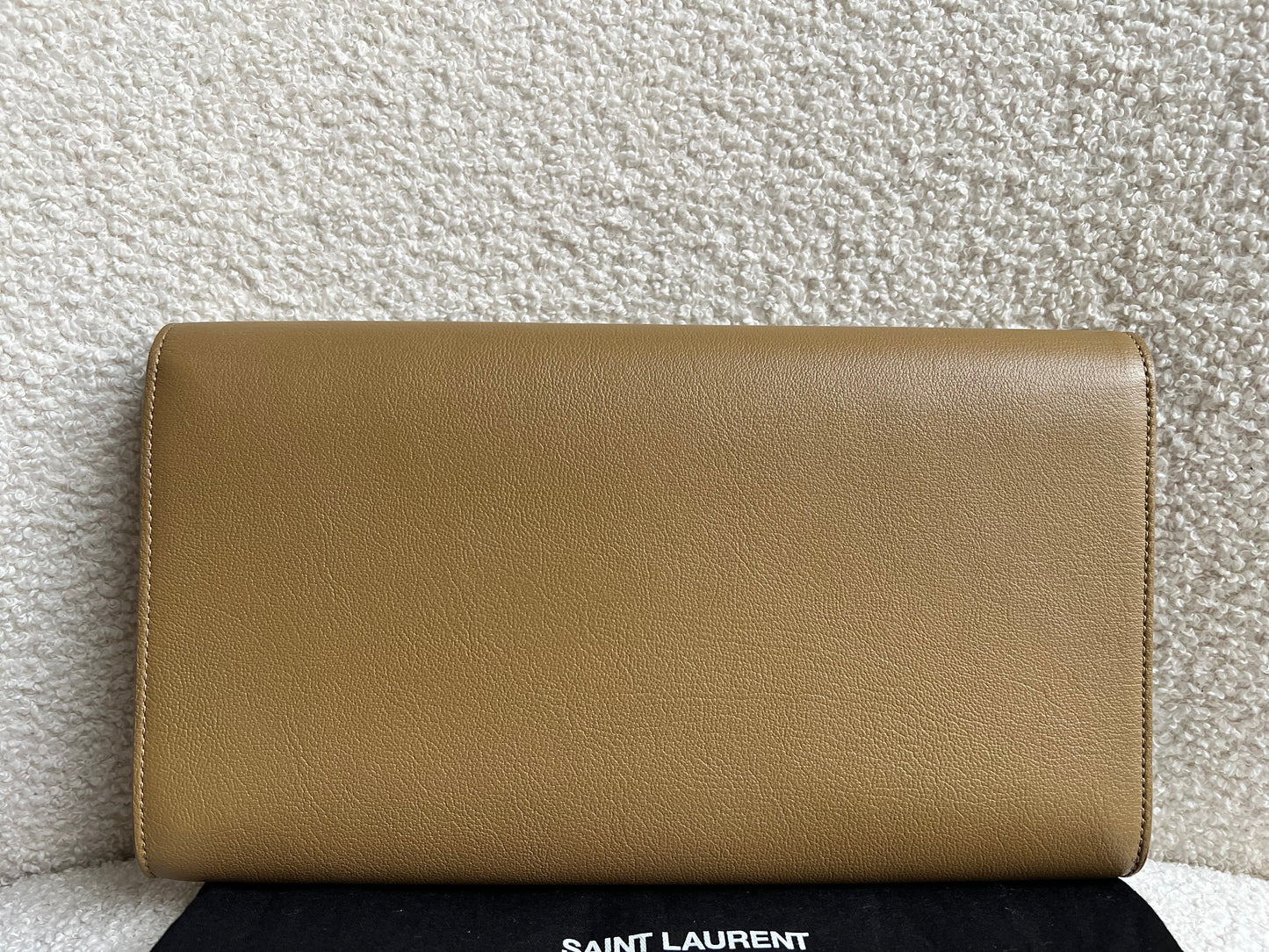 Yves Saint Laurent (YSL) Beige Belle de Jour Clutch