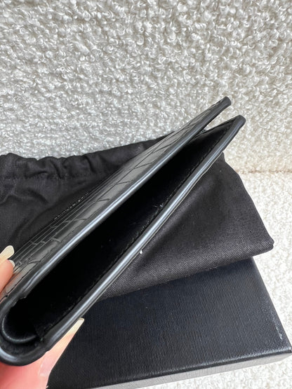 Yves Saint Laurent Black Croc Wallet (RRP £415)