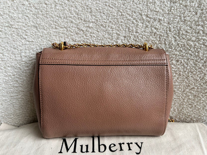 Mulberry Dark Blush Regular Lily with Gold Hardware (RRP £995)