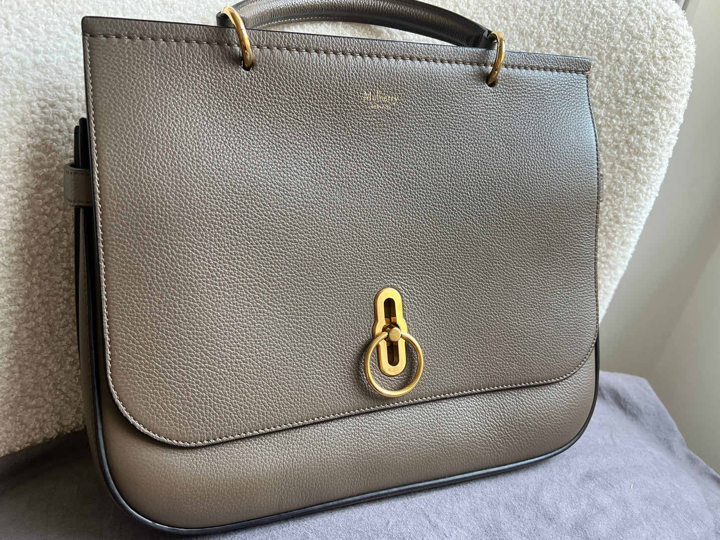 Mulberry Clay Large Amberley Satchel (RRP £1,195)