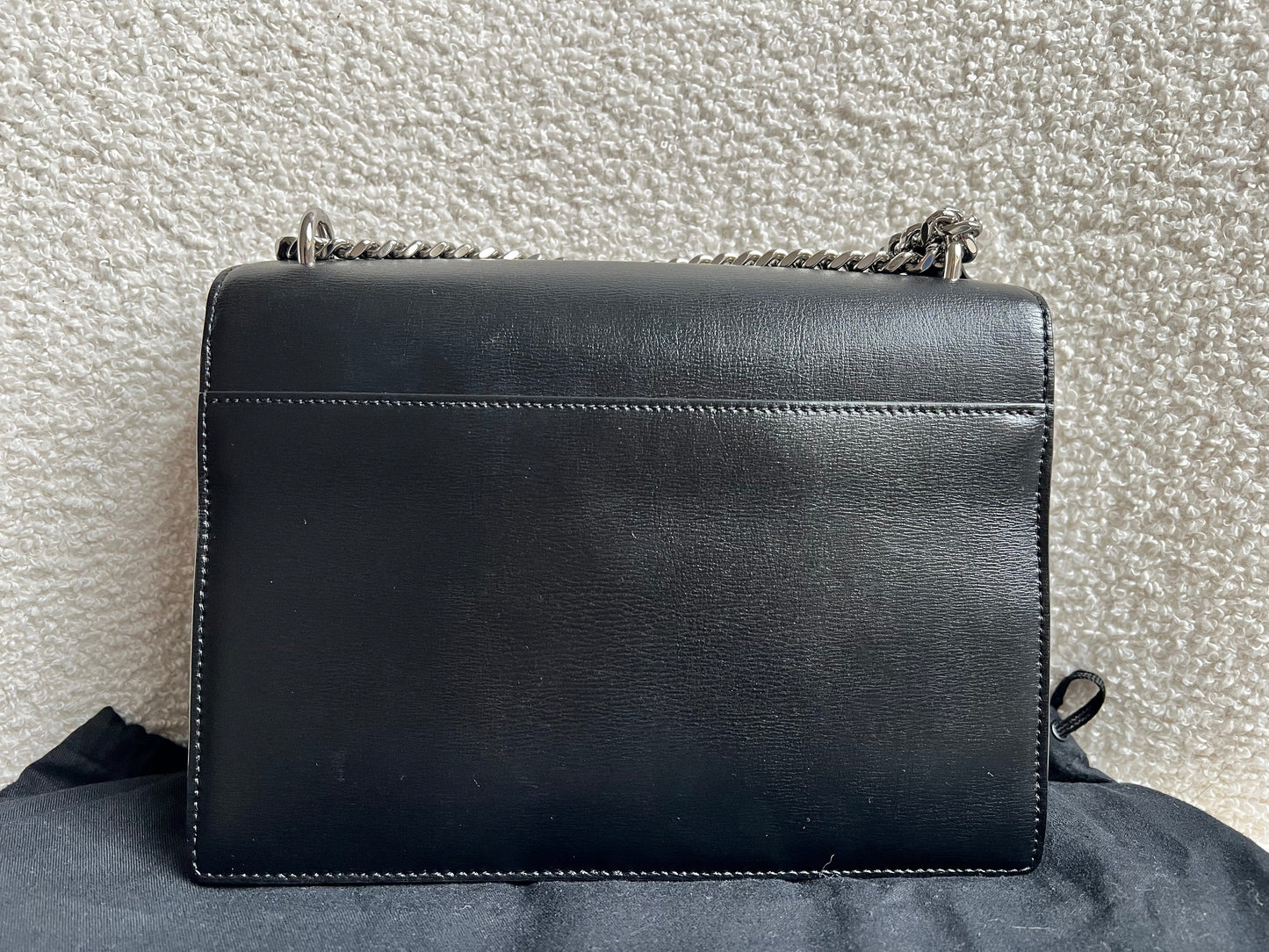 Yves Saint Laurent (YSL) Black Medium Sunset with Silver Hardware (RRP £1,950)