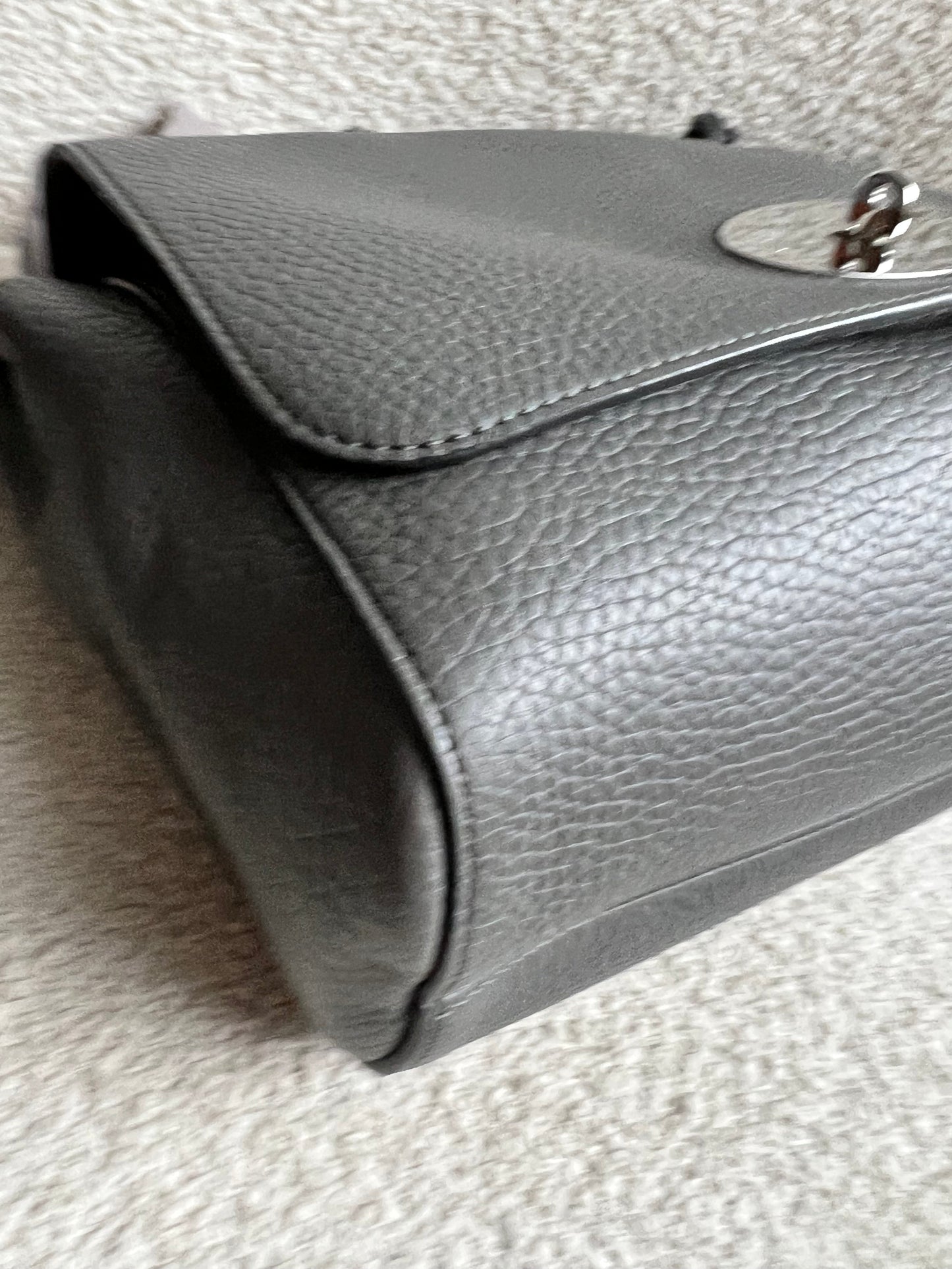 Mulberry Charcoal Grey Medium Top Handle Lily (RRP £1075)