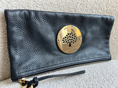 Mulberry Black Daria Clutch (RRP £550)