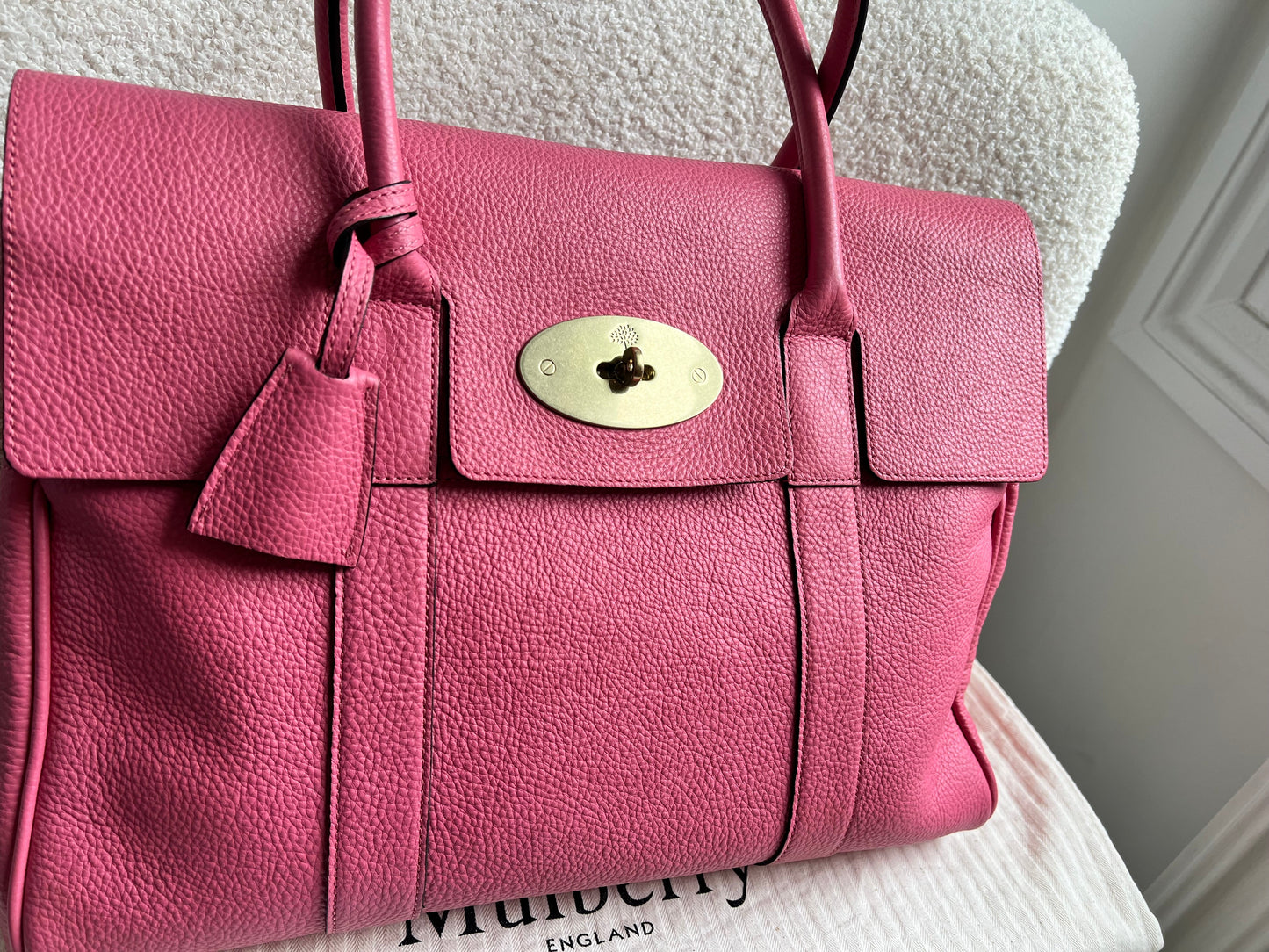 Mulberry Geranium Pink Bayswater (RRP £1095)
