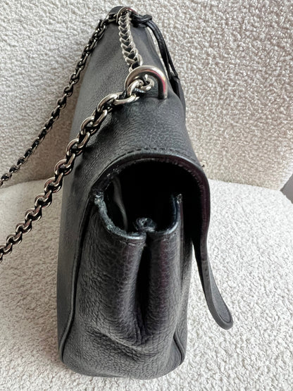 Mulberry Black Medium Lily with Silver Hardware (RRP £1095)