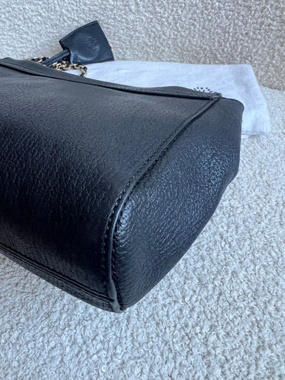 Mulberry Black Regular Lily with Silver Hardware (RRP £895)