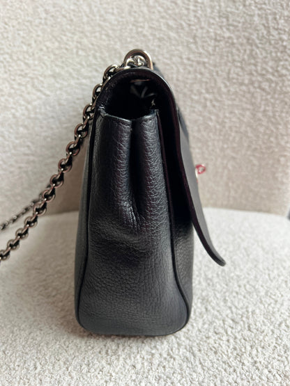 Mulberry Black Medium Lily with Silver Hardware (RRP £1095)