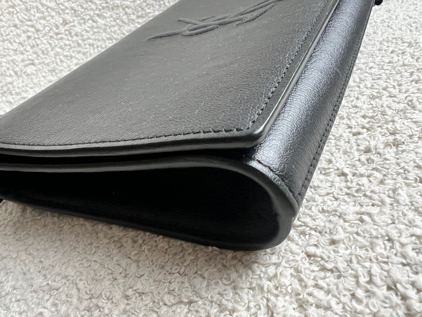 Yves Saint Laurent (YSL) Black Belle de Jour Clutch