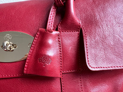 Mulberry Red Bayswater (RRP £1095)
