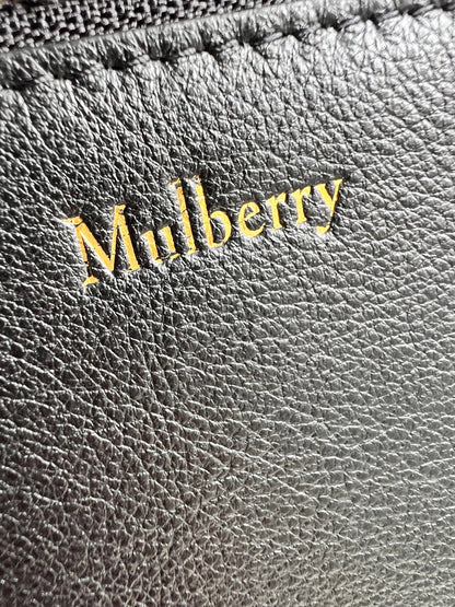 Mulberry Pale Navy Matte Croc, Silky Calf and Suede Millie Tote (£1,095)