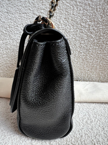 Mulberry Black Regular Lily with Gold Hardware (RRP £995)