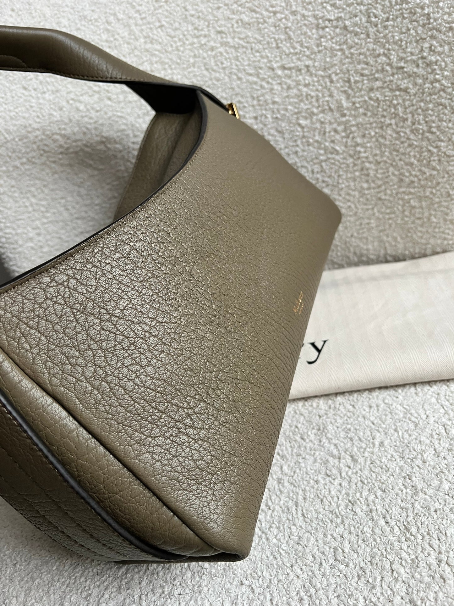 Mulberry Linen Green Maggie (RRP £995)
