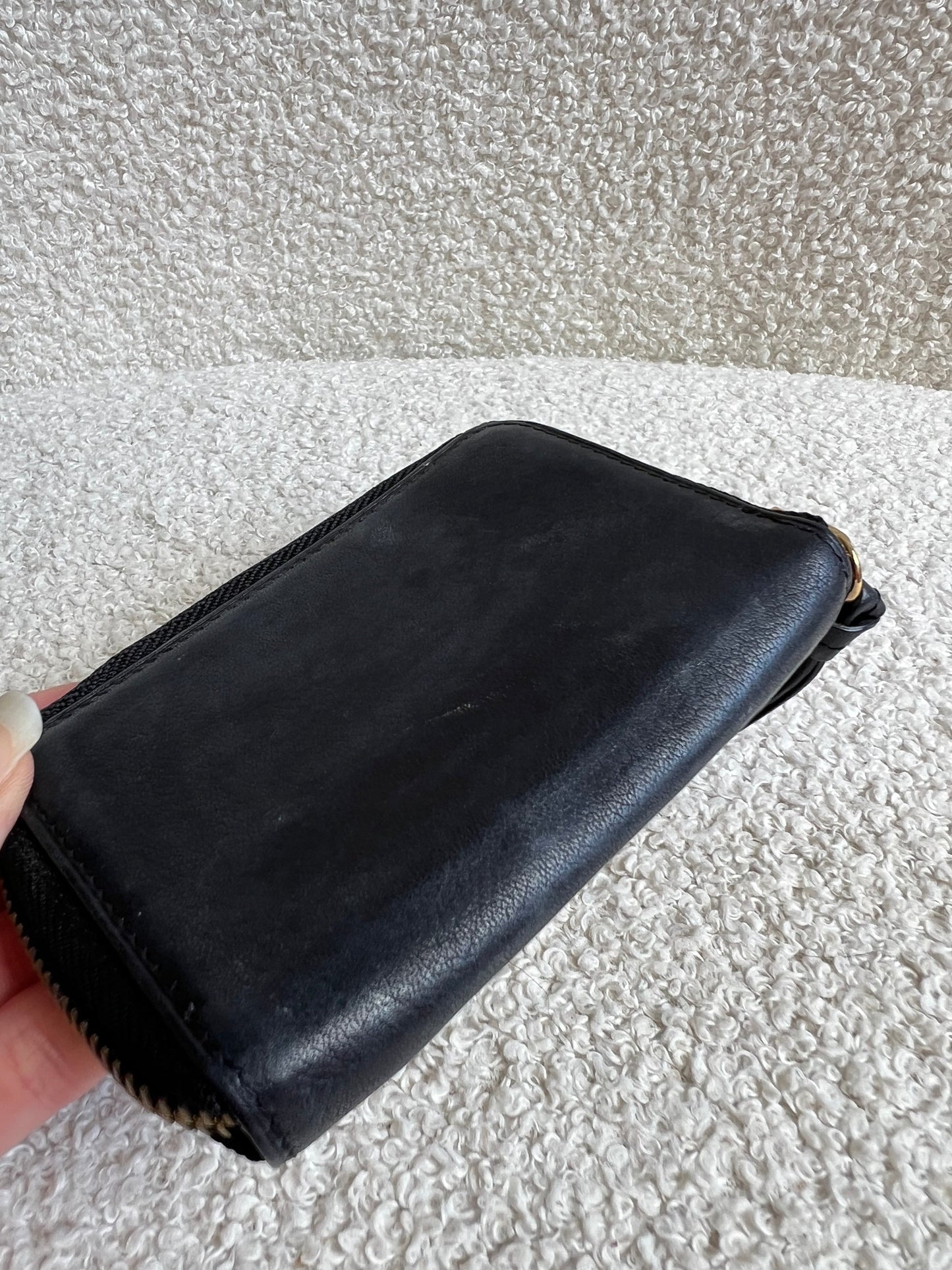 Mulberry Small Black Margaret Shoulder Bag with Small Purse