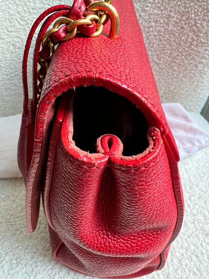 Mulberry Scarlet Medium Lily with Gold Hardware (RRP £1095)