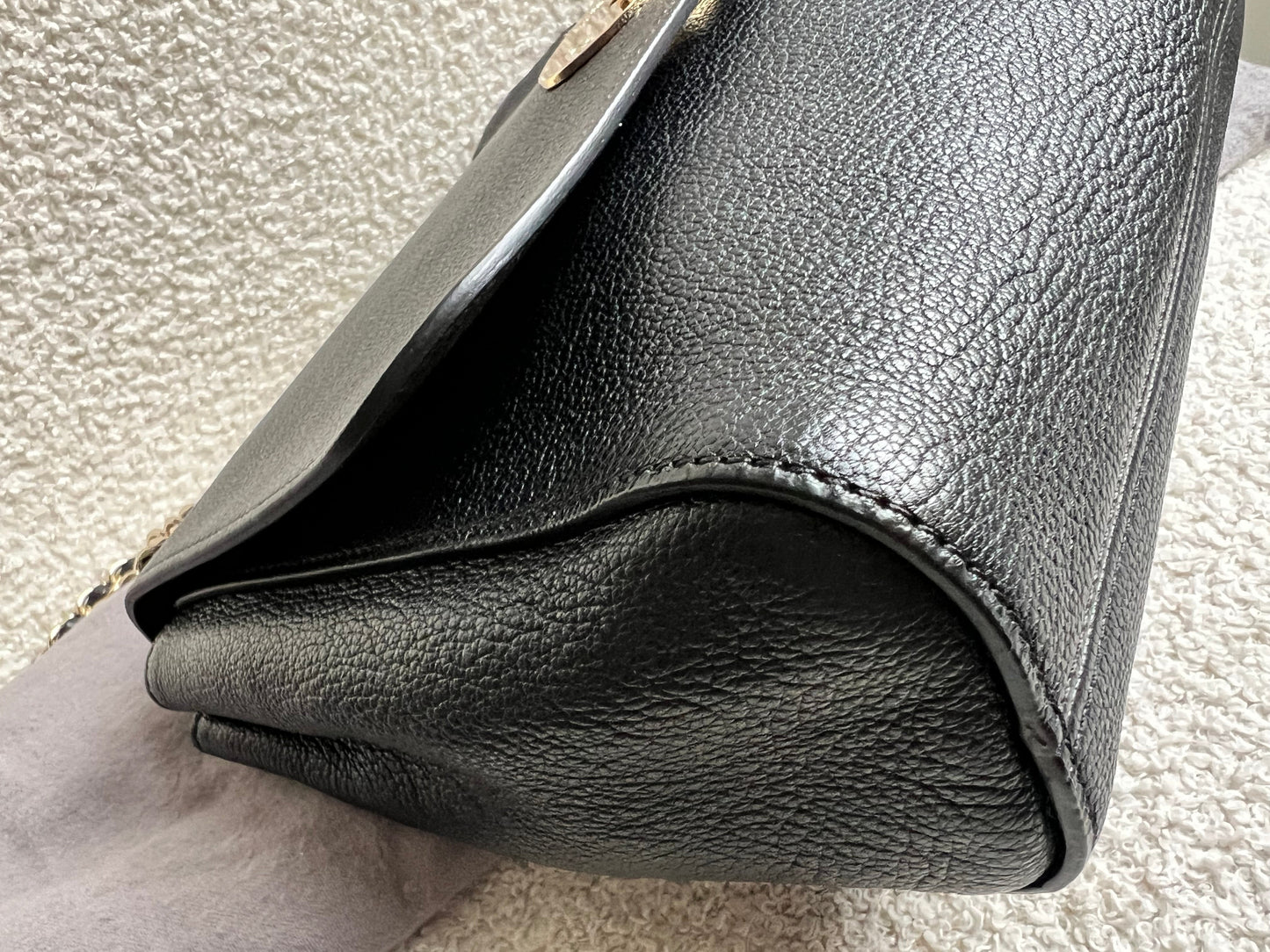 Mulberry Black Medium Lily with Gold Hardware (RRP £1195)