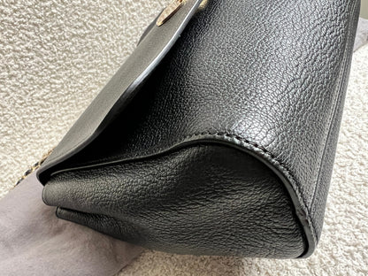 Mulberry Black Medium Lily with Gold Hardware (RRP £1195)