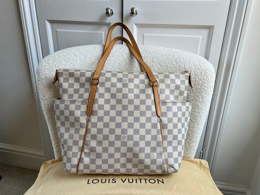 Louis Vuitton Totally MM Damier Azur