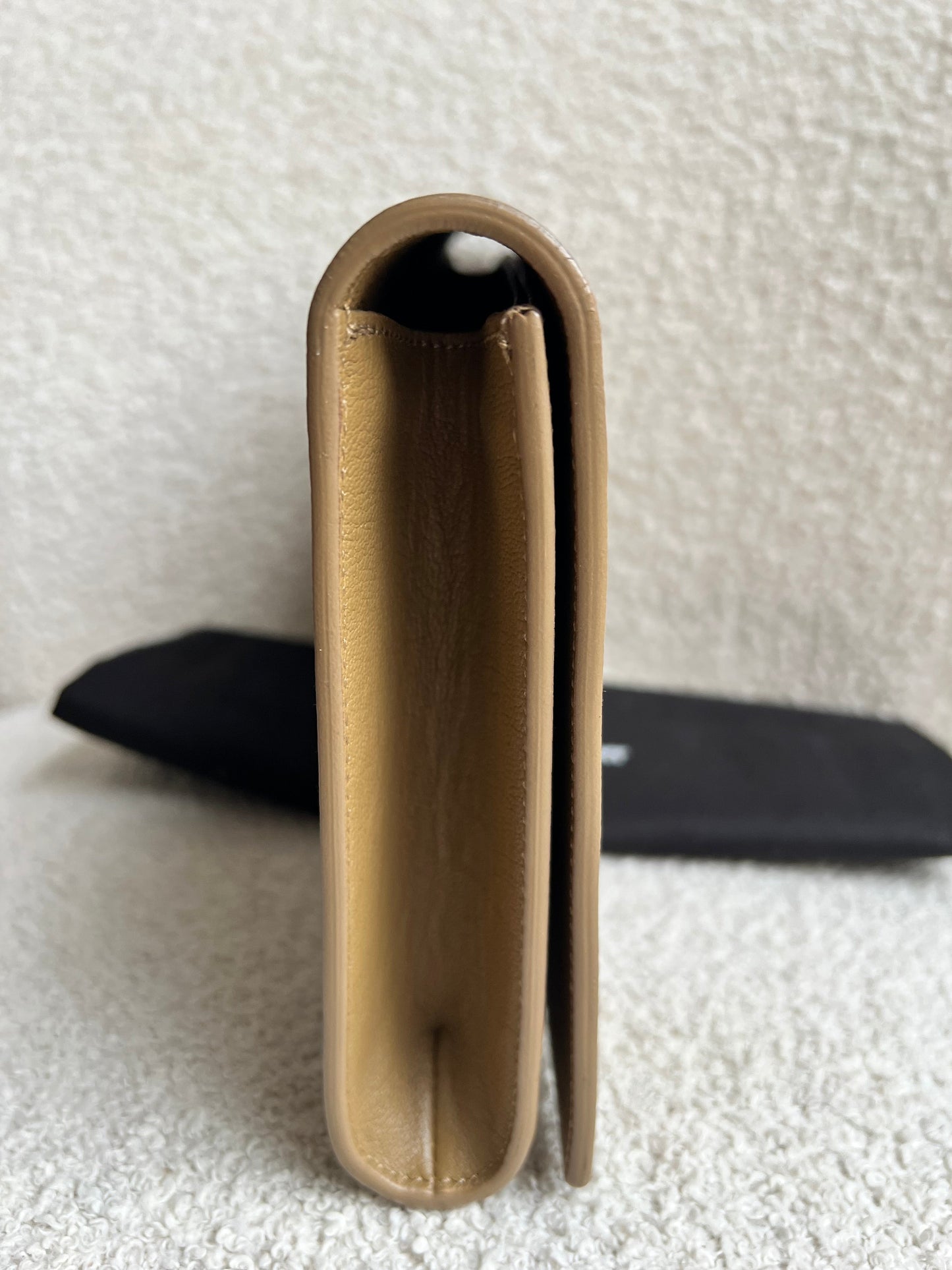 Yves Saint Laurent (YSL) Beige Belle de Jour Clutch