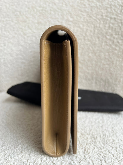 Yves Saint Laurent (YSL) Beige Belle de Jour Clutch