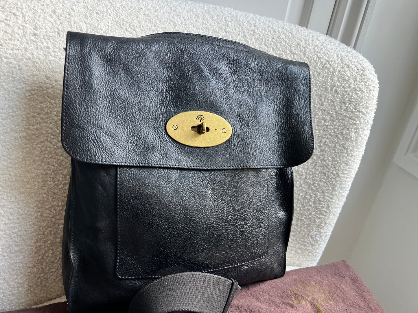 Mulberry Large Black Antony (RRP £695)