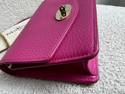 Mulberry Pink Small Darley Shoulder Bag (RRP £695)