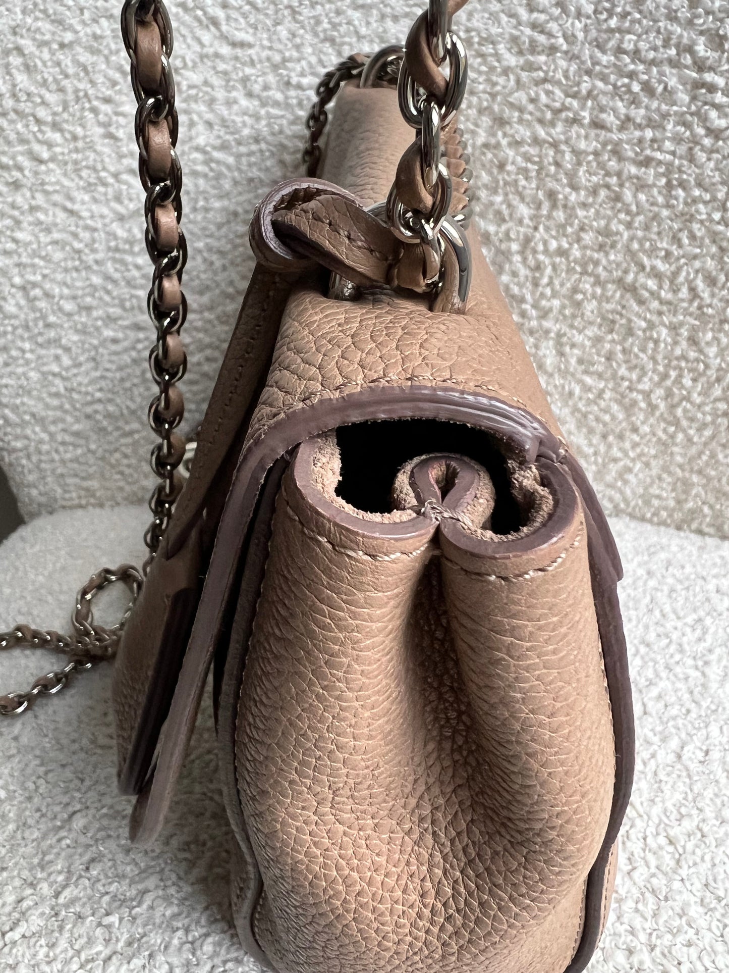 Mulberry Mushroom Grey Regular Lily with Silver Hardware (RRP £995)