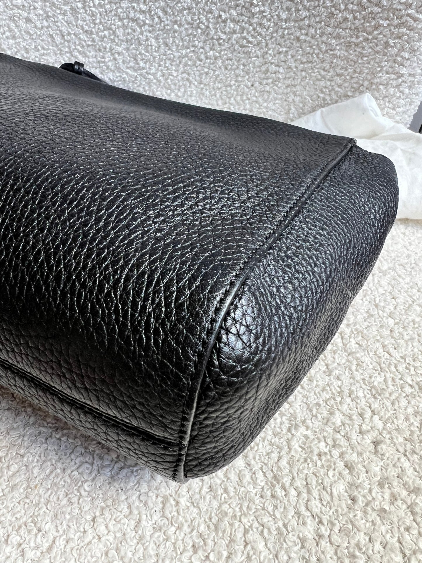 Mulberry Black Medium Lily with Silver Hardware (RRP £1095)