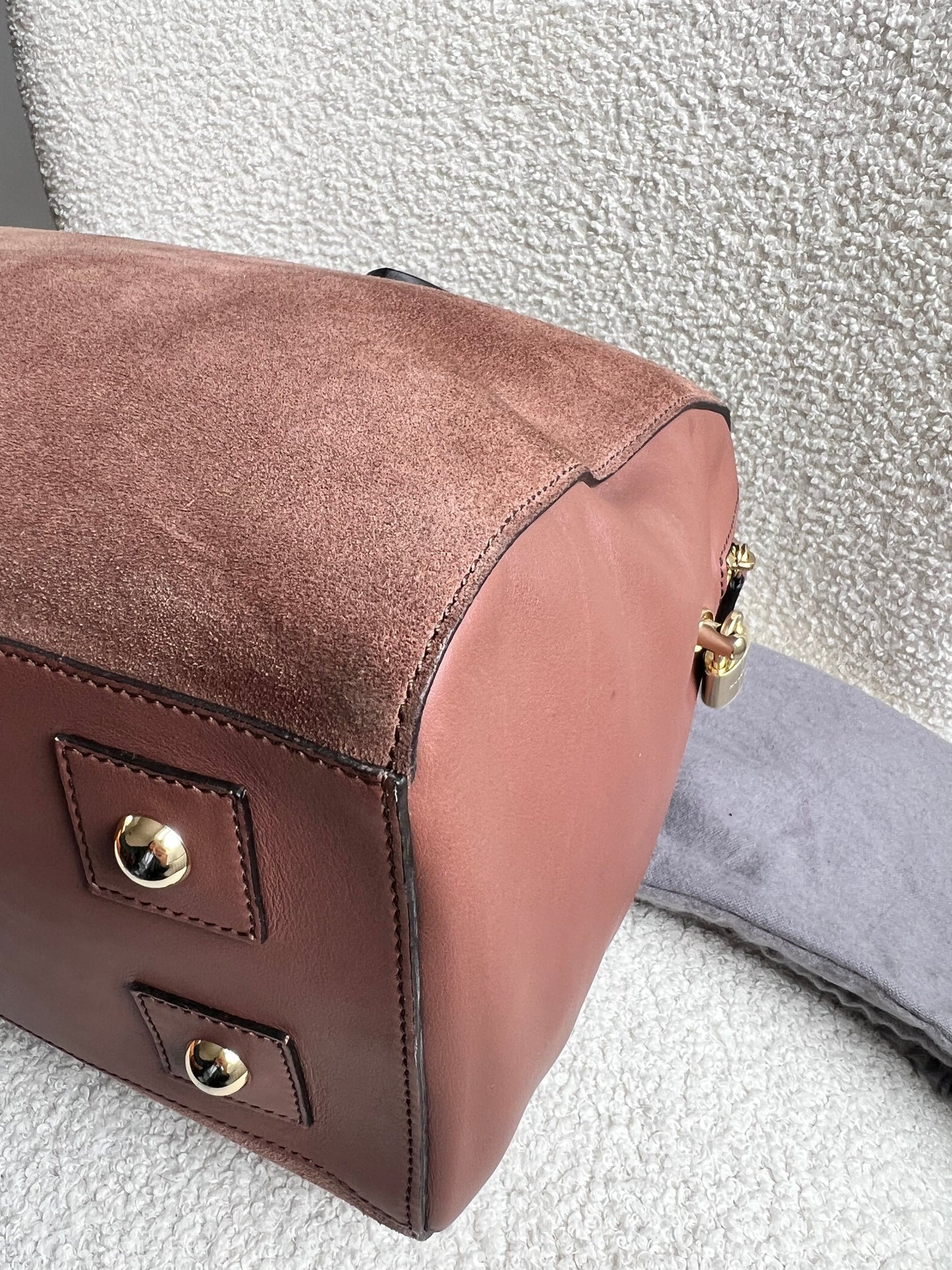 Mulberry Brown Suede Medium Del Rey (RRP £1100)