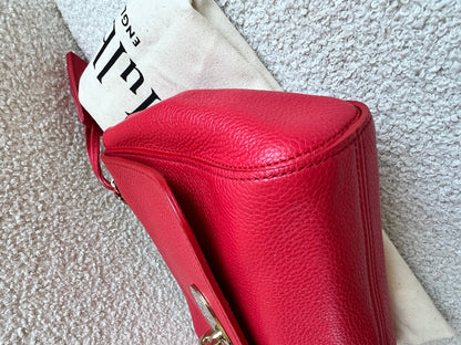 Mulberry Hibiscus Red Regular Lily with Gold Hardware (RRP £995)