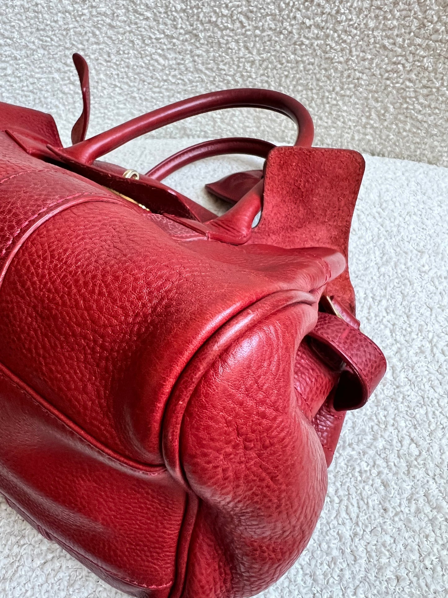 Mulberry Poppy Red Bayswater Satchel (RRP £995)