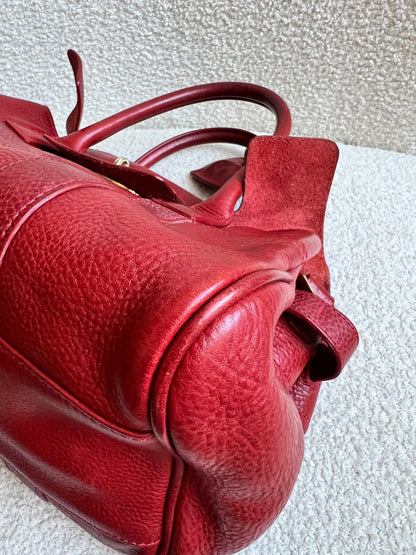 Mulberry Poppy Red Bayswater Satchel (RRP £995)
