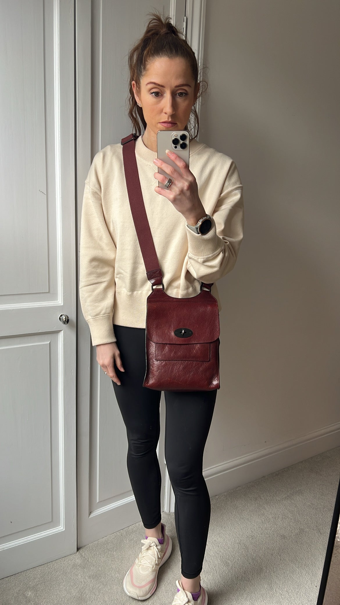 Mulberry Small Oxblood Antony
