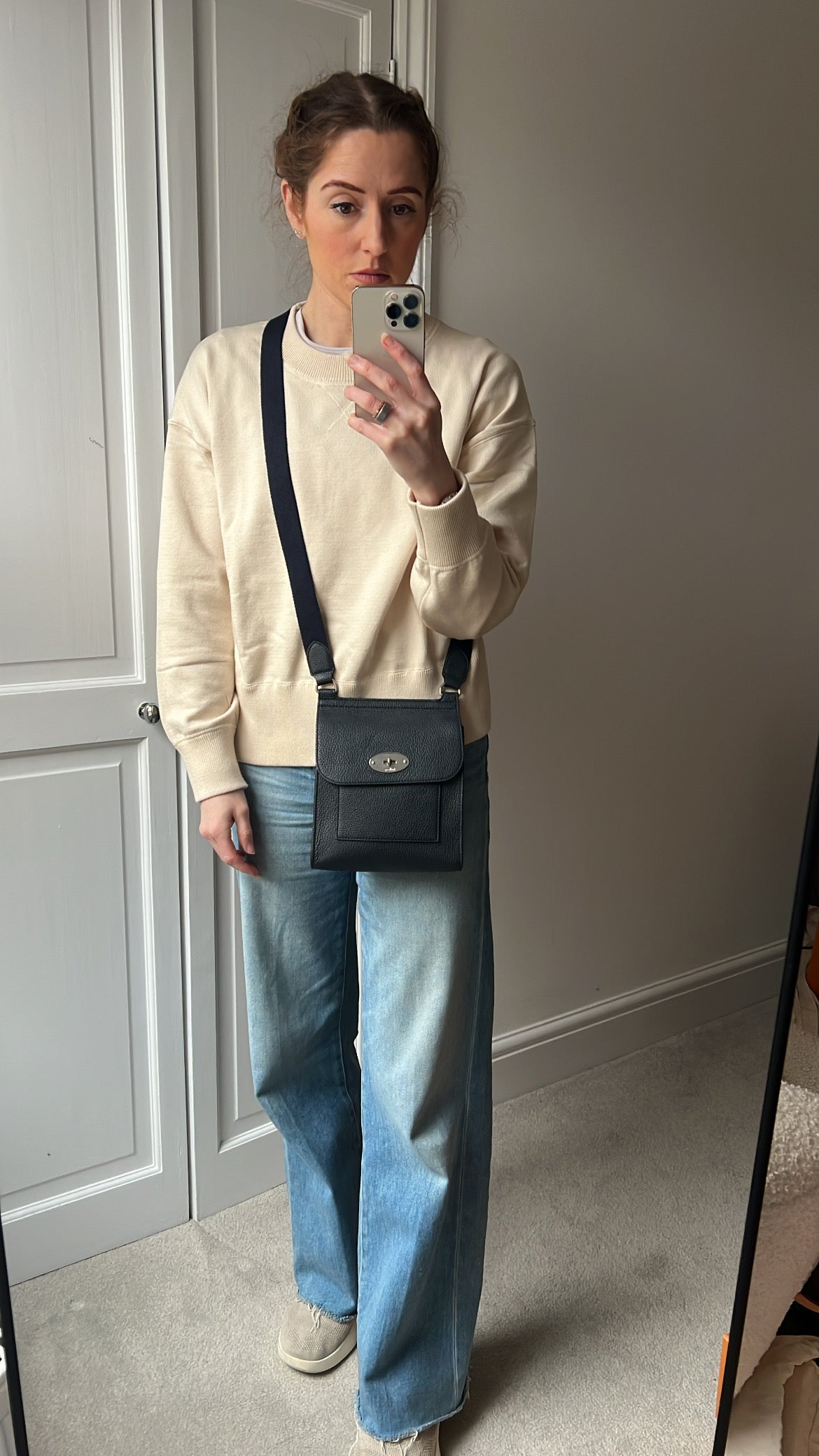 Mulberry Small Midnight Antony (RRP £595)
