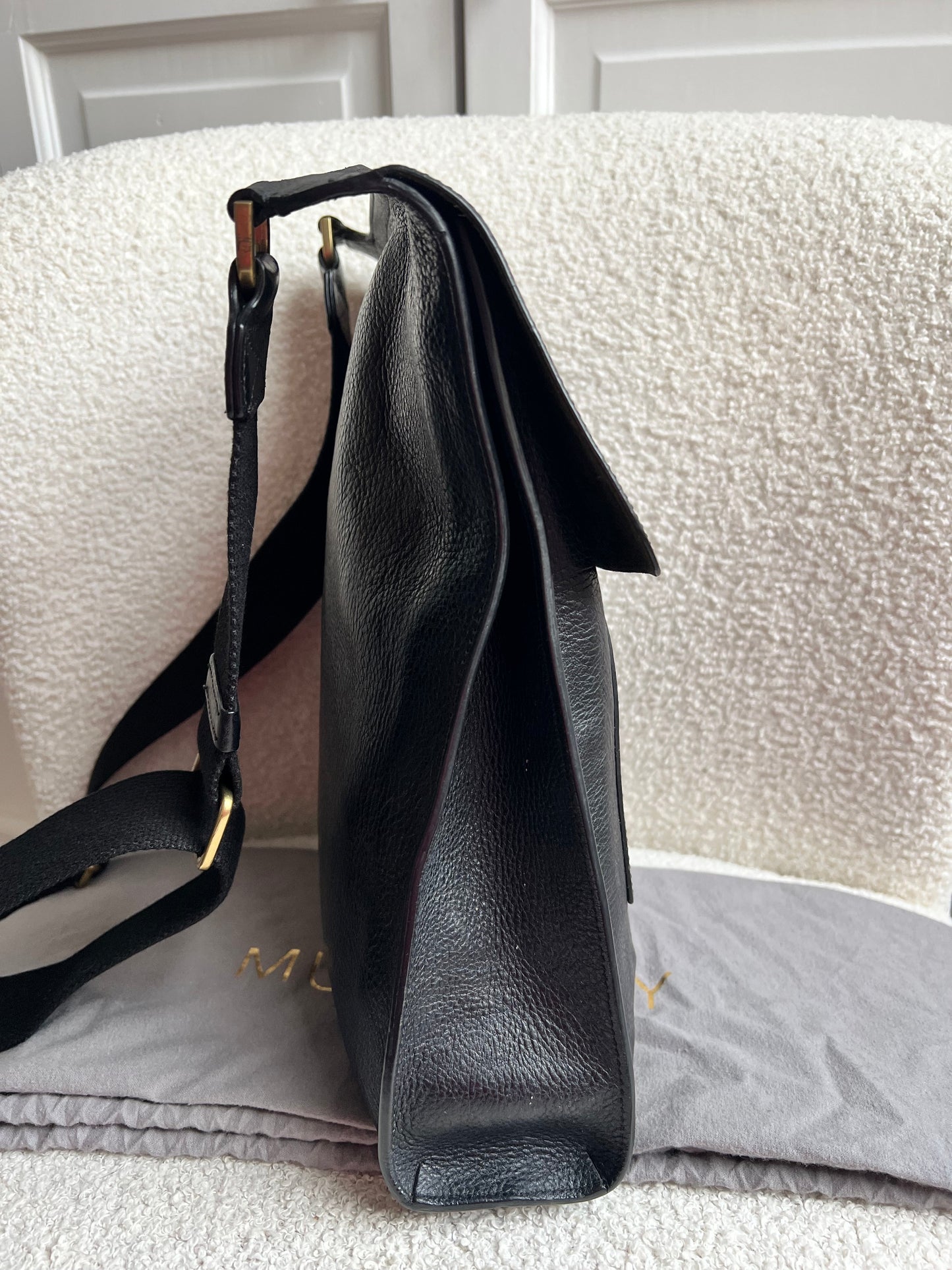 Mulberry Large Black Antony (RRP £695)