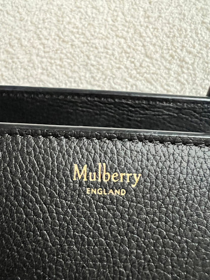 Mulberry Black Zipped Bayswater (RRP £1,350)